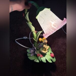 Hampton Bay, Disney Tinker Bell Table Lamp, 404-238 Vintage Girls Room Fairy